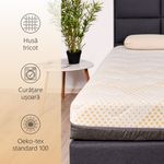 Casa si Gradina - Mobilier - Saltele si somiere - Saltele - Saltea Ortopedica, Best Sleep, Yellow Diamond, 160x190x25 cm, 20+4+1, latex cool gel, hipoalergenica - Infinity.ro