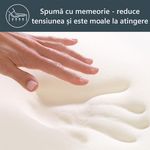 Casa si Gradina - Mobilier - Saltele si somiere - Saltele - Saltea Ortopedica, Best Sleep, Diamond red plus,150x190x18cm, 14+3 memory, spuma poliuretanica cu memorie - Infinity.ro