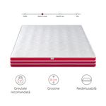 Casa si Gradina - Mobilier - Saltele si somiere - Saltele - Saltea Ortopedica, Best Sleep, Diamond red plus,165x190x18cm, 14+3 memory, spuma poliuretanica cu memorie - Infinity.ro