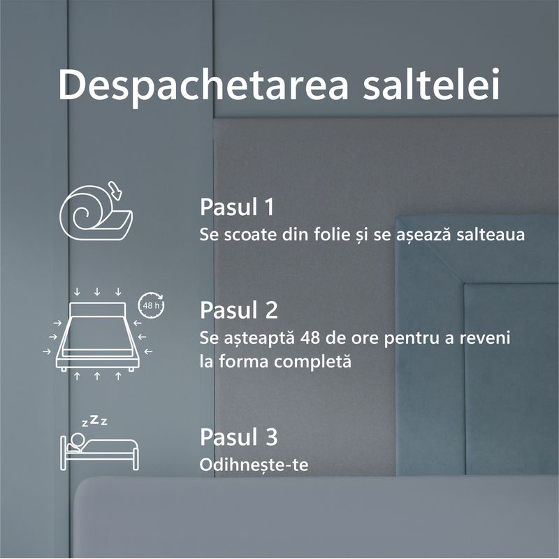 Casa si Gradina - Mobilier - Saltele si somiere - Saltele - Saltea Ortopedica, Best Sleep, Diamond red plus,135x200x18cm, 14+3 memory, spuma poliuretanica cu memorie - Infinity.ro