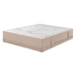 Casa si Gradina - Mobilier - Saltele si somiere - Saltele - Saltea ortopedica Best Sleep Glamour, 100x200x35cm, Arcuri Pocket, Latex 4 cm, 7 zone de confort, husa bambus - Infinity.ro