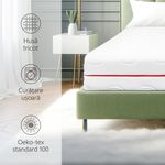 Casa si Gradina - Mobilier - Saltele si somiere - Saltele - Saltea Ortopedica, BestSleep, Waves, 190x195x25 cm,21+4 Memory, spuma poliuretanica cu memorie, husa detasabila - Infinity.ro