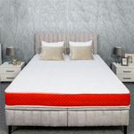 Casa si Gradina - Mobilier - Saltele si somiere - Saltele - Saltea ortopedica BEST SLEEP Diamond Red DoubleSide, 120x200x28, spuma poliuretanica, hipoalergenica, reversibila, ferma - Infinity.ro