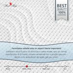 Casa si Gradina - Mobilier - Saltele si somiere - Saltele - Saltea Ortopedica, Best Sleep, Silver Sleep Argentum 24+5+1, 120x190x30 cm, spuma  cu memorie, fir cu ioni de argint - Infinity.ro