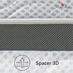 Casa si Gradina - Mobilier - Saltele si somiere - Saltele - Saltea ortopedica BEST SLEEP Silver Premier, 70x195x20cm, spuma poliuretanica si arcuri individuale, hipoalergenic, - Infinity.ro