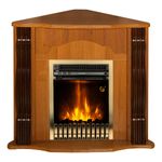 Casa si Gradina - Termice - Sobe, Seminee si accesorii - Seminee - Semineu electric Clasic colț & Gala gold, Art Flame, 883x950x475 mm, 2000W - Infinity.ro