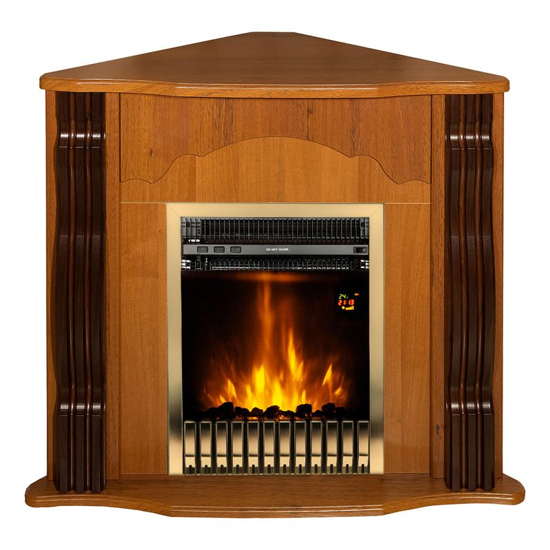 Casa si Gradina - Termice - Sobe, Seminee si accesorii - Seminee - Semineu electric Clasic colț & Gala gold, Art Flame, 883x950x475 mm, 2000W - Infinity.ro