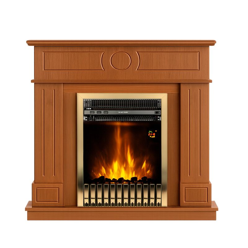 Casa si Gradina - Termice - Sobe, Seminee si accesorii - Seminee - Semineu electric Ambasador & Gala gold, Art Flame, 1000x1048x300 mm, 2000W - Infinity.ro