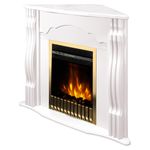 Casa si Gradina - Termice - Sobe, Seminee si accesorii - Seminee - Semineu electric Clasic colț alb & Gala gold, Art Flame, 883x950x475 mm, 2000W - Infinity.ro