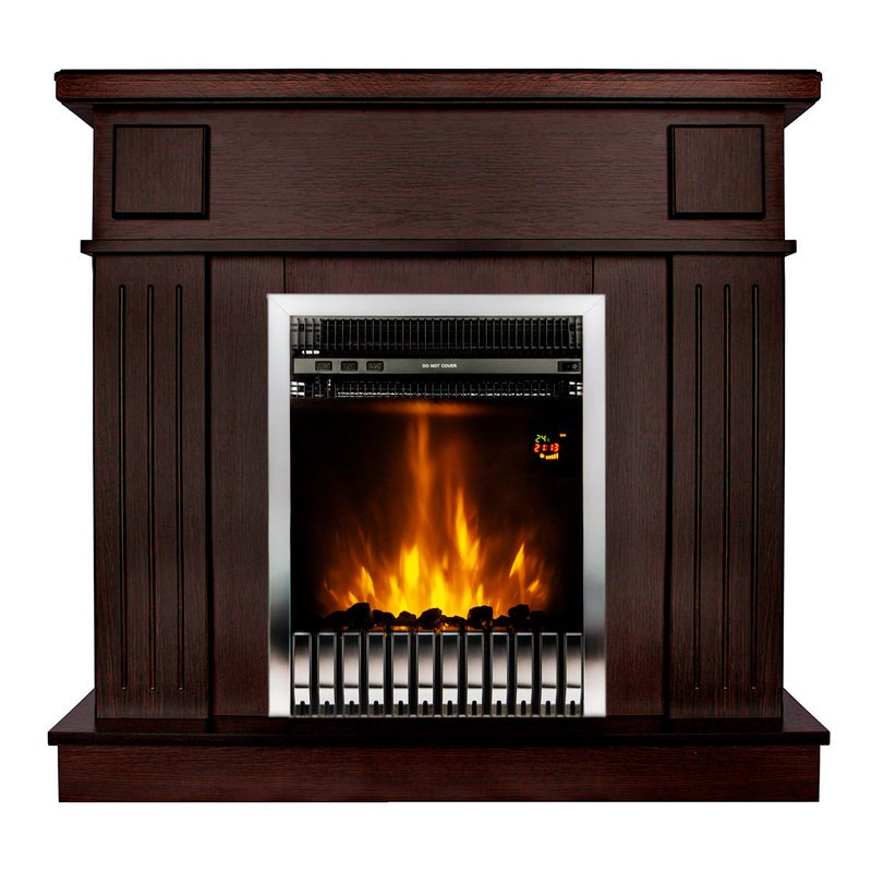 Casa si Gradina - Termice - Sobe, Seminee si accesorii - Seminee - Semineu electric Marina & Gala silver, Art Flame, 997x1034x270 mm, 2000W, Termostat - Infinity.ro