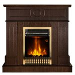 Casa si Gradina - Termice - Sobe, Seminee si accesorii - Seminee - Semineu electric Ambasador & Gala gold, Art Flame, 1000x1048x300 mm, 2000W - Infinity.ro