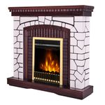 Casa si Gradina - Termice - Sobe, Seminee si accesorii - Seminee - Semineu electric Natali & Gala gold, Art Flame, 1058x1100x300 mm, 2000W - Infinity.ro