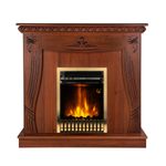 Casa si Gradina - Termice - Sobe, Seminee si accesorii - Seminee - Semineu electric Napoli & Gala gold, Art Flame, 1035x1100x300 mm, 2000W, Termostat - Infinity.ro