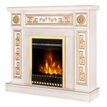 Casa si Gradina - Termice - Sobe, Seminee si accesorii - Seminee - Semineu electric Versailles gold & Gala gold, Art Flame, 1020x1100x300 mm, 2000W - Infinity.ro