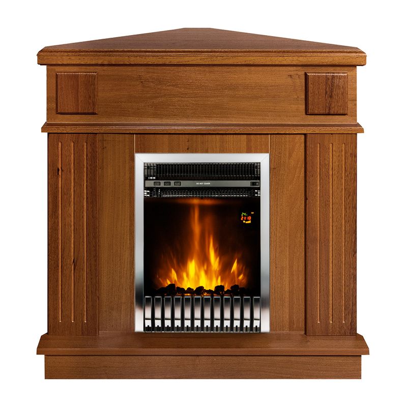 Casa si Gradina - Termice - Sobe, Seminee si accesorii - Seminee - Semineu electric Marina colț & Gala silver, Art Flame, 1000x1000x500 mm, 2000W - Infinity.ro