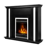 Casa si Gradina - Termice - Sobe, Seminee si accesorii - Seminee - Semineu electric Gustavo & Gala silver, Art Flame, 950x1100x270 mm, 2000W - Infinity.ro