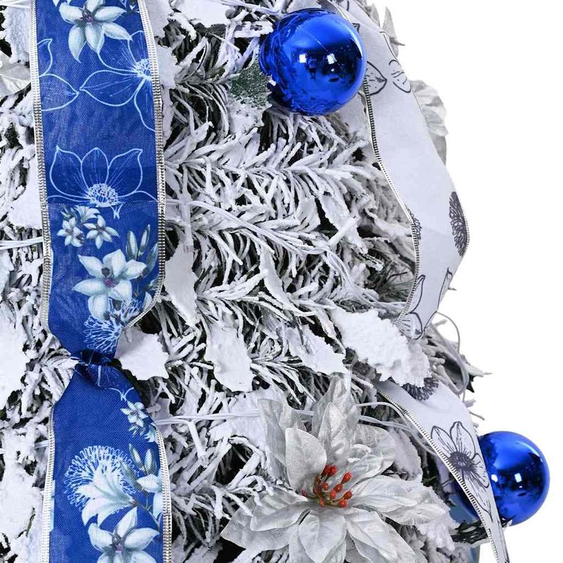 Casa si Gradina - Decoratiuni - Decoratiuni de sezon - Brad de Craciun artificial cu 150 LED Verde 180 cm PVC - Infinity.ro