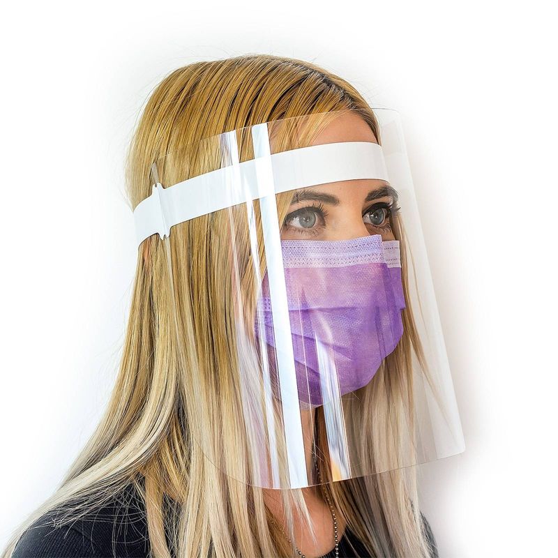 Casa si Gradina - Constructii - Echipamente de lucru - Ochelari protectia muncii si Viziere protective - Viziera de protectie din policarbonat Rhino Safety - Infinity.ro