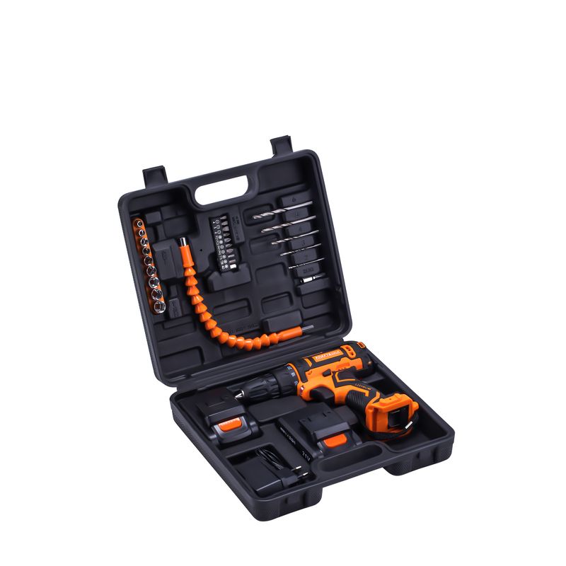 Casa si Gradina - Constructii - Scule electrice si accesorii - Masini de gaurit si insurubat - Set masina de gaurit si insurubat 21V 2Ah + accesorii, Kraft&Dele, KD3353 - Infinity.ro