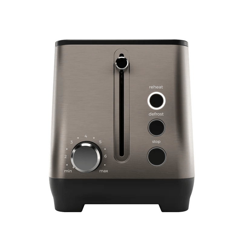 Electronice si Electrocasnice - Electrocasnice bucatarie - Preparare paine - Prajitoare de paine - Prajitor de paine AIWA ABT-1600, 2 felii, 1600W, 7 nivele de rumenire, Decongelare si Reincalzire - Infinity.ro