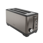 Electronice si Electrocasnice - Electrocasnice bucatarie - Preparare paine - Prajitoare de paine - Prajitor de paine AIWA ABT-1600, 2 felii, 1600W, 7 nivele de rumenire, Decongelare si Reincalzire - Infinity.ro