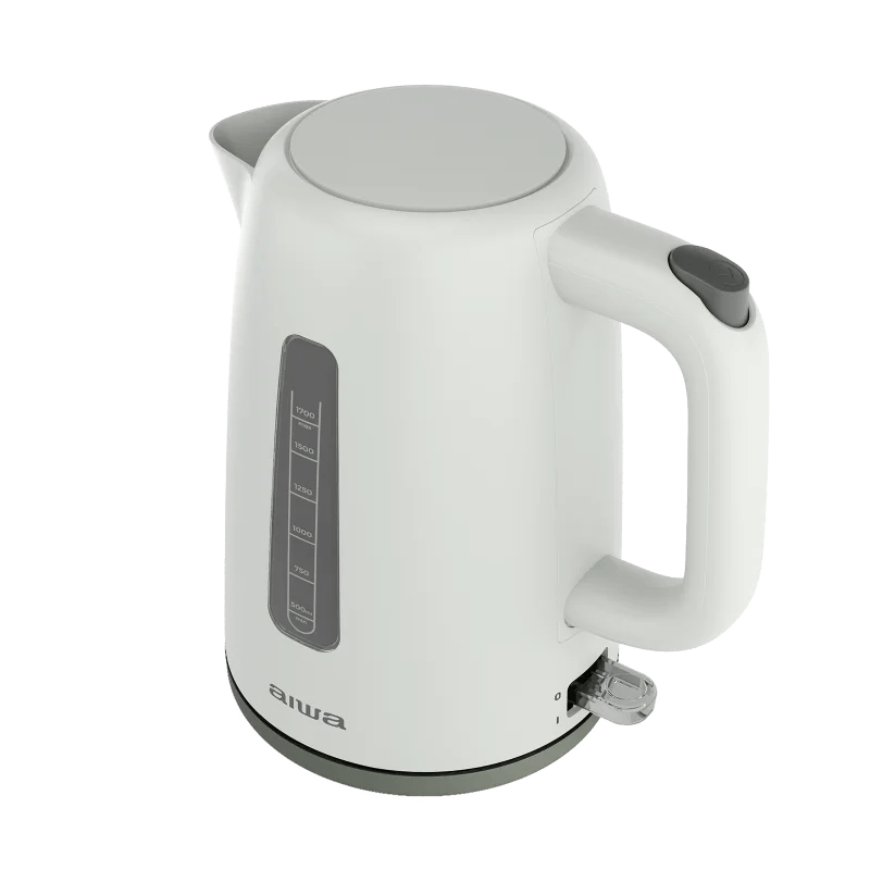 Electronice si Electrocasnice - Electrocasnice bucatarie - Preparare bauturi - Fierbatoare de apa - Fierbator Aiwa AKT-2000, 2200W, 1.7 litri, baza rotativa 360º, Oprire Automata Strix, Alb - Infinity.ro