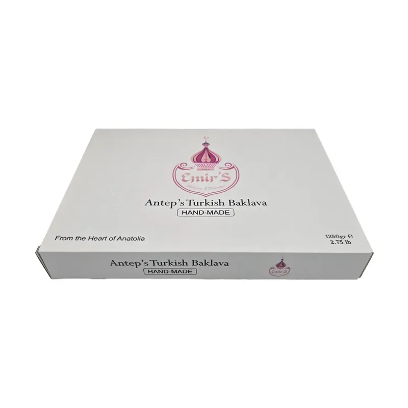 Market - Bacanie - Produse gourmet - Baclava Special din ANTEP, Traditional Turcesc, 1250 gr,  Emir’s Baklava & Delicates - Infinity.ro