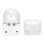 Casa si Gradina - Corpuri si surse de iluminat - Accesorii corpuri de iluminat - Senzor de miscare ORNO OR-CR-262/W, unghi detectie 220°, 1200W, IP44, reglarea intensitatii luminii, reglabil vertical s - Infinity.ro
