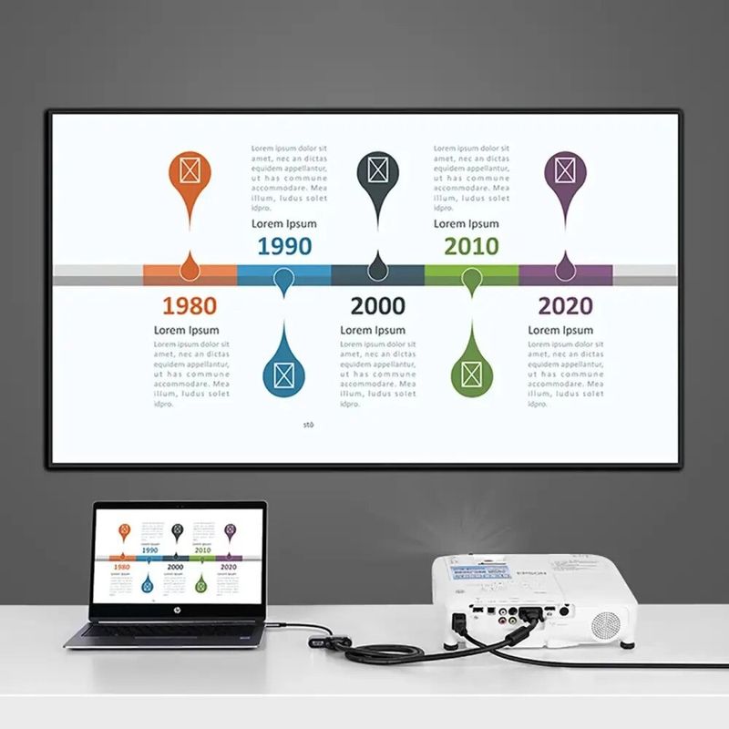 Laptop, Telefoane si Tablete - Telefoane mobile si accesorii - Accesorii Telefoane - Cabluri si adaptoare telefoane - Adaptor video UGREEN CM162 USB-C tata - VGA/HDMI mama, 4K, 30Hz, 2 moduri, 100W, 25cm, Silver - Infinity.ro