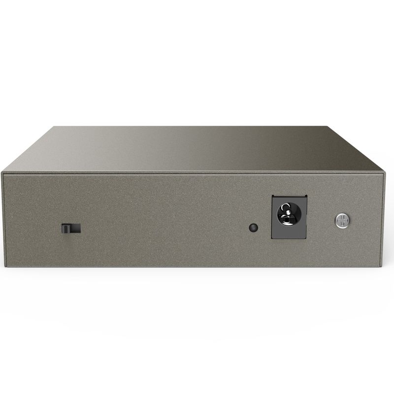 PC, gaming si accesorii - Retelistica - Switch-uri - Switch-uri cu management - Switch desktop Tenda TEF1106P-4-63W cu 6 porturi 10/100Mbps, cu 4 porturi PoE, protectie fulger 6kV - Infinity.ro