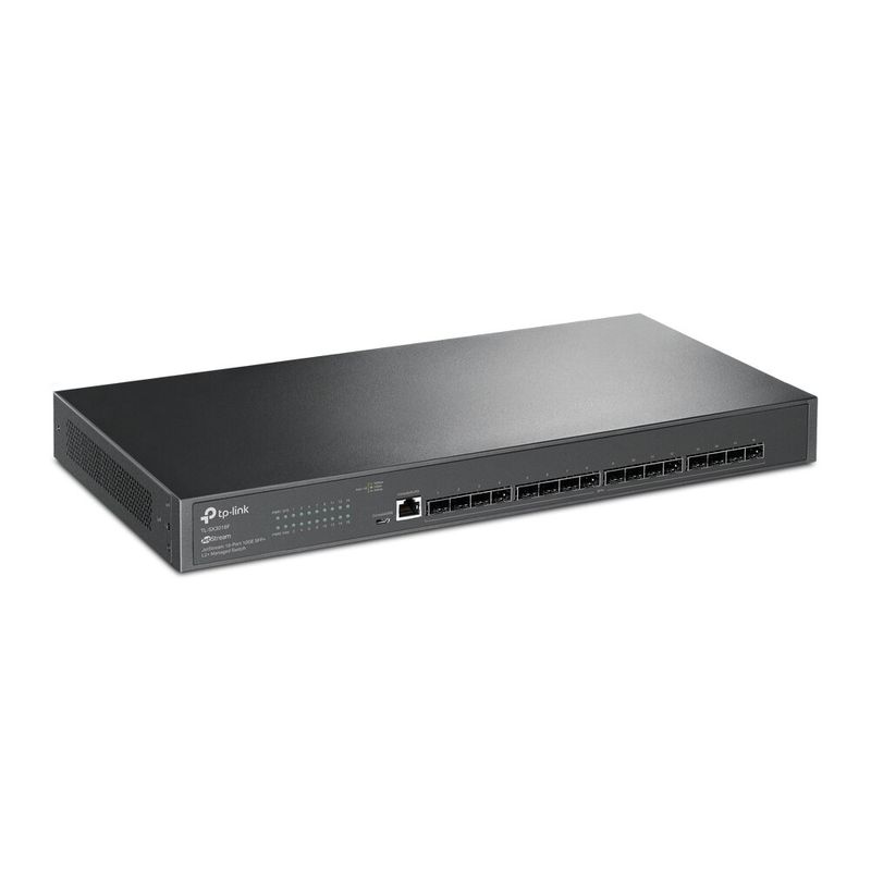 PC, gaming si accesorii - Retelistica - Switch-uri - Switch-uri cu management - Comutator TP-Link TL-SX3008F, JetStream 16 porturi 10GE SFP+ L2+ gestionat, 16× 10GE SFP+ sloturi, 1× RJ45 C - Infinity.ro