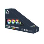 PC, gaming si accesorii - Componente PC - Coolere si Ventilatoare PC - Coolere Procesor - Cooler Arctic skt. LGA1851, LGA 1700, AM4, AM5, racire cu lichid, 3 x 140mm P14 Pro ARGB, 800 – 2800 RPM, ARGB, negru - Infinity.ro