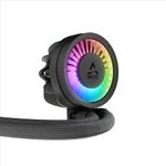 PC, gaming si accesorii - Componente PC - Coolere si Ventilatoare PC - Coolere Procesor - Cooler Arctic skt. LGA1851, LGA 1700, AM4, AM5, racire cu lichid, 3 x 140mm P14 Pro ARGB, 800 – 2800 RPM, ARGB, negru - Infinity.ro