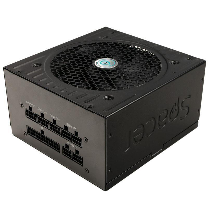 PC, gaming si accesorii - Componente PC - Componente - Surse de alimentare PC - Sursa modulara Spacer SP-MP-500, 80 PLUS®, 500 W, BULK - Infinity.ro