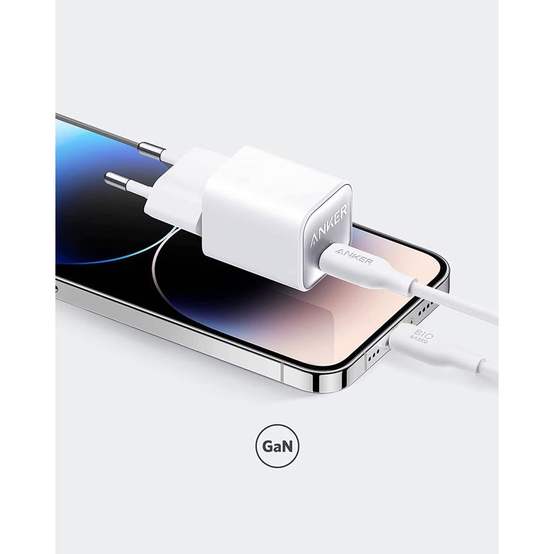 Laptop, Telefoane si Tablete - Telefoane mobile si accesorii - Accesorii Telefoane - Incarcatoare telefoane - Incarcator retea Anker, "511 Nano 3" 30W, PD 3.0, 1 x USB Type-C, Alb, "A2147G21" - Infinity.ro