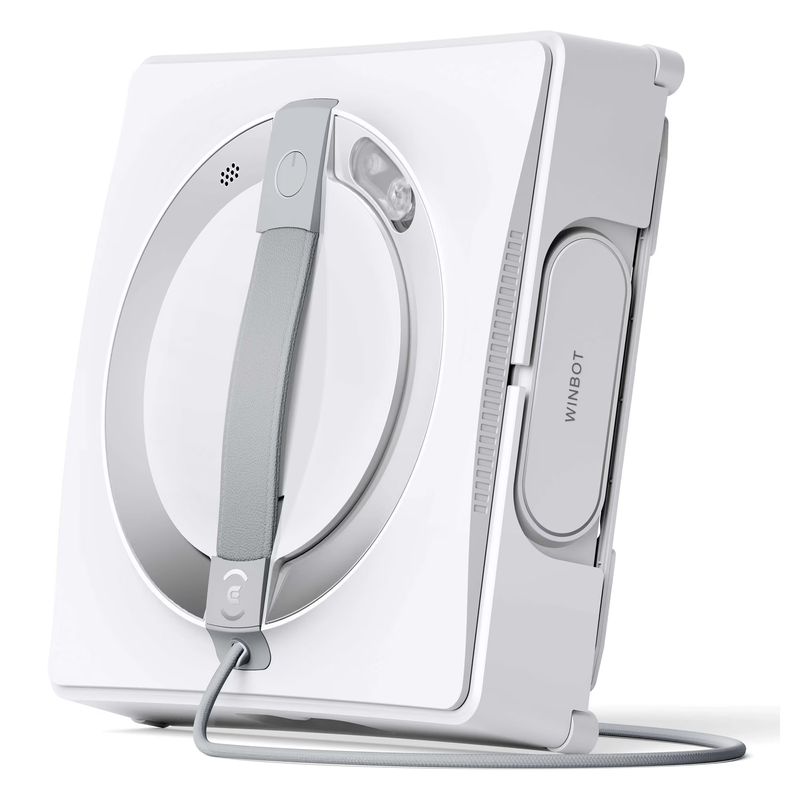 Electronice si Electrocasnice - Ingrijirea locuintei - Aspiratoare - Robot de curatare a feroneriilor Ecovacs Winbot W2S, alimentare cu acumulator, capacitate colectare 0.6 l, Alb - Infinity.ro