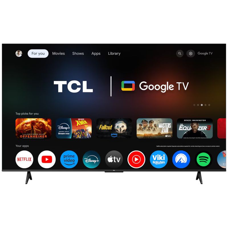 TV, Audio-Video si Foto - Televizoare - Televizor LED TCL 75V6C, Smart TV, 189 cm, Ultra HD 4K, Google TV, Clasa E - Infinity.ro