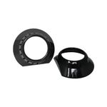 Auto si Moto - Electrice auto - Iluminare si semnalizare - Becuri auto - Set 2 ornamente pentru Lupe Bixenon Z111-Black - Infinity.ro