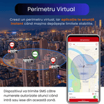 Auto si Moto - Electronice auto - Navigatii GPS - Mini GPS Tracker Auto OBD 4G Negru – Urmarire in Timp Real, Istoric Traseu, Alerte Viteza si Zona, Instalare Rapida - Infinity.ro