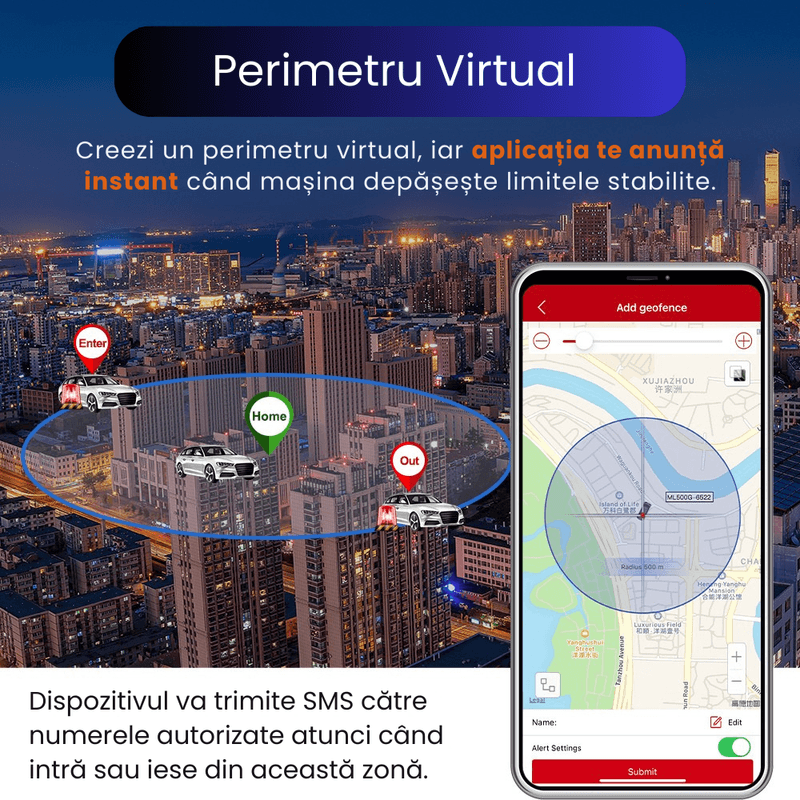 Auto si Moto - Electronice auto - Navigatii GPS - Mini GPS Tracker Auto OBD 4G Negru – Urmarire in Timp Real, Istoric Traseu, Alerte Viteza si Zona, Instalare Rapida - Infinity.ro