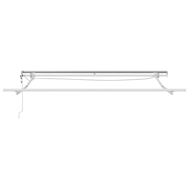 Casa si Gradina - Gradina si terasa - Umbrele si pavilioane - Pavilioane - Cortina Retractabila Gri deschis 300 x 250 cm Stofa si Metal - Infinity.ro