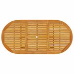 Casa si Gradina - Gradina si terasa - Mobilier exterior - Mese gradina - Set de masa pentru gradina 7 pcs Maro lemn masiv de acacia - Infinity.ro