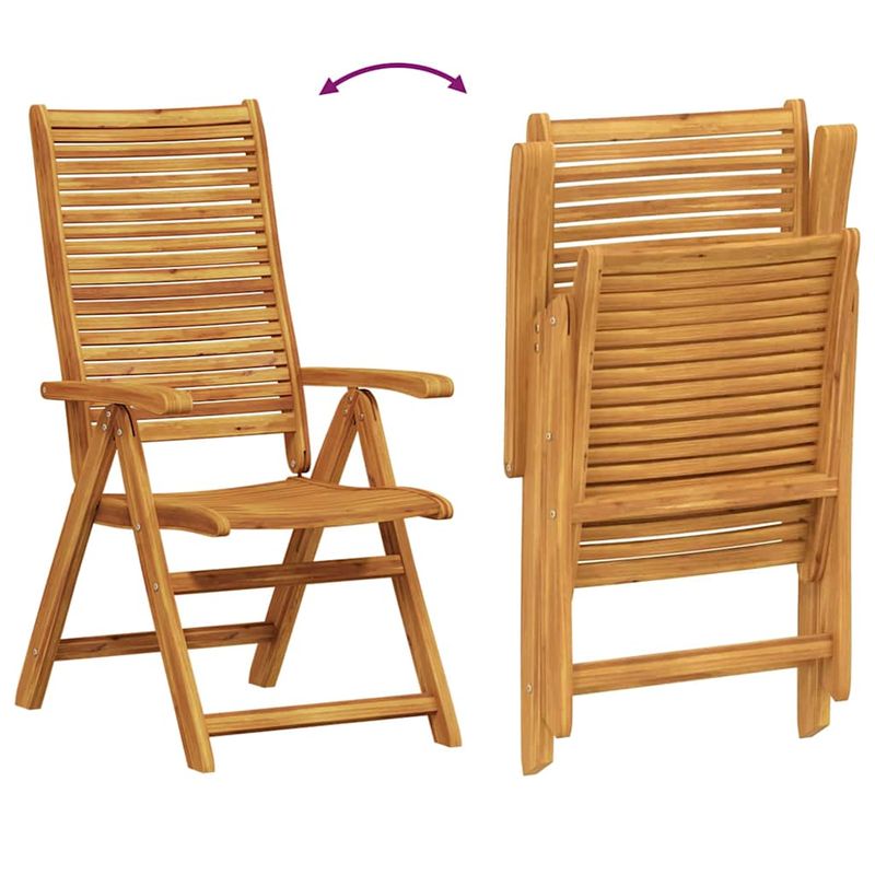 Casa si Gradina - Gradina si terasa - Mobilier exterior - Mese gradina - Set de masa pentru gradina 7 pcs Maro lemn masiv de acacia - Infinity.ro