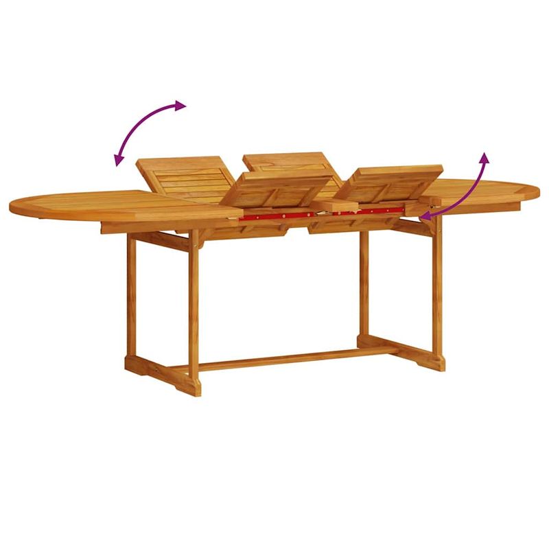Casa si Gradina - Gradina si terasa - Mobilier exterior - Mese gradina - Set de masa pentru gradina 9 pcs Maro lemn masiv de acacia - Infinity.ro