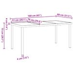 Casa si Gradina - Gradina si terasa - Mobilier exterior - Scaune si sezlonguri gradina - Set de masa pentru gradina 7 pcs Gri poliratan - Infinity.ro