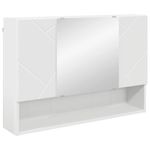 Casa si Gradina - Mobilier - Seturi de mobilier - Seturi baie - Set de mobilier pentru baie cu raft 2 pcs Alb 76.5 x 35 x 64 cm - Infinity.ro