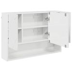 Casa si Gradina - Mobilier - Seturi de mobilier - Seturi baie - Set de mobilier pentru baie cu sertar 3 pcs Alb foarte lucios - Infinity.ro