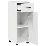 Casa si Gradina - Mobilier - Seturi de mobilier - Seturi baie - Set de mobilier pentru baie cu sertar 3 pcs Alb foarte lucios - Infinity.ro