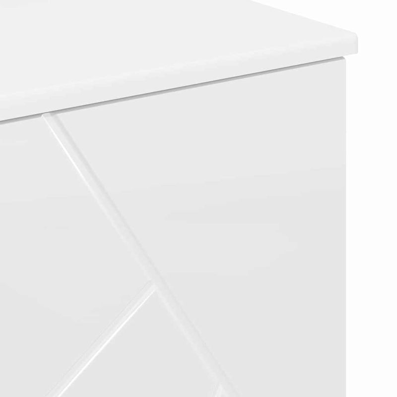 Casa si Gradina - Mobilier - Seturi de mobilier - Seturi baie - Set de mobilier pentru baie cu sertar 3 pcs Alb foarte lucios - Infinity.ro