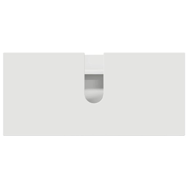 Casa si Gradina - Mobilier - Seturi de mobilier - Seturi baie - Set de mobilier pentru baie cu raft 3 pcs Alb 76.5 x 35 x 64 cm - Infinity.ro